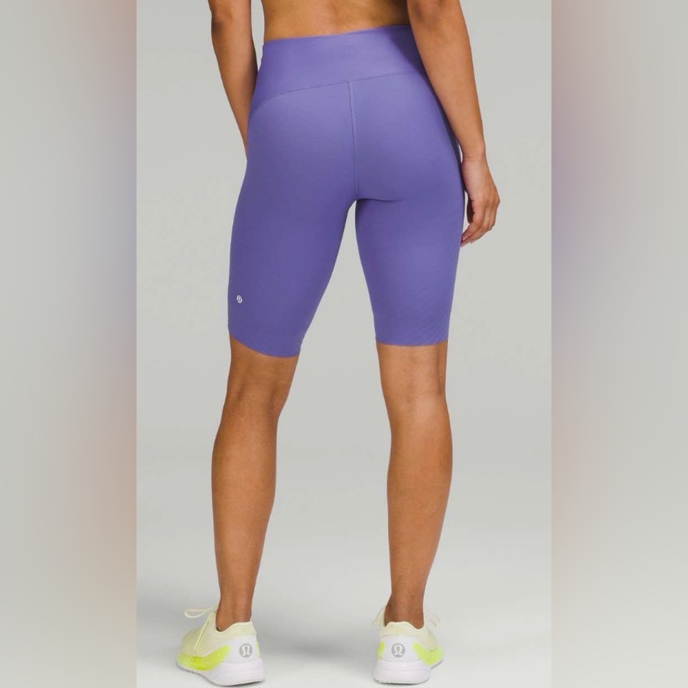 NWOT NEW Lululemon SenseKnit Running High-Rise Short 10" Charged Indigo